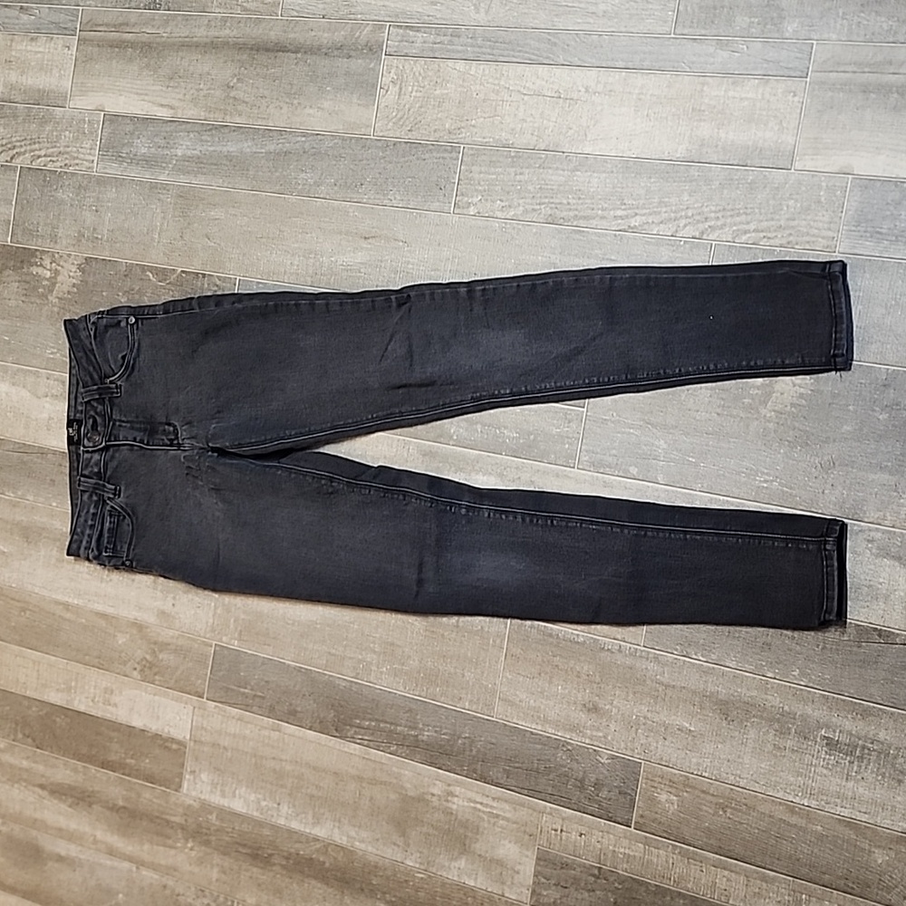 Just Black brand black wash denim